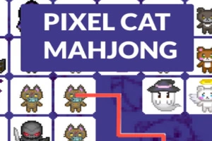 Pixel Cat Mahjong