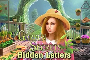 Versteckte Buchstaben im Garten